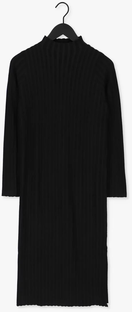 NEO NOIR zwarte neo noir midi jurk gaby knit dress