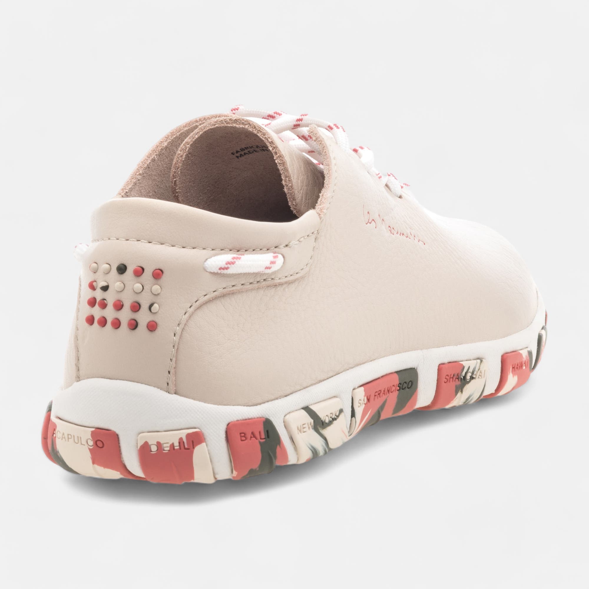 Baskets basses Femme en cuir neutre