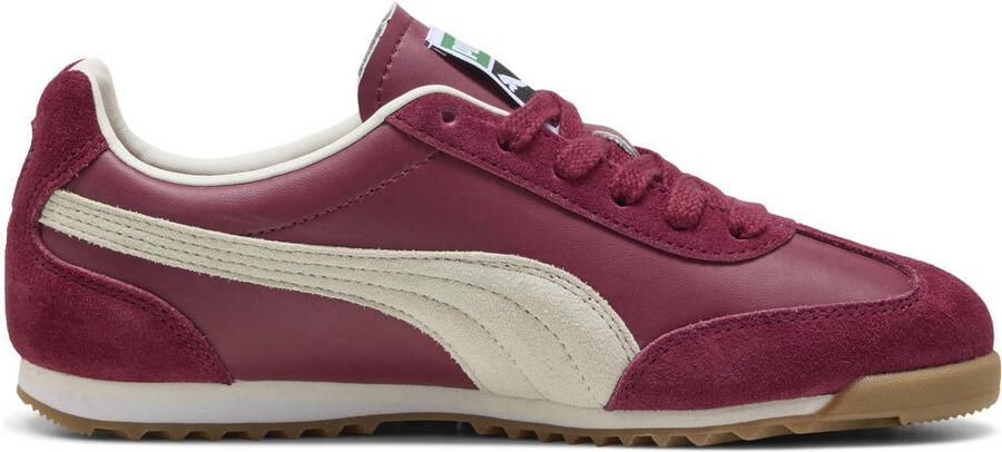 Puma Arizona Retro sneakers donkerrood ecru
