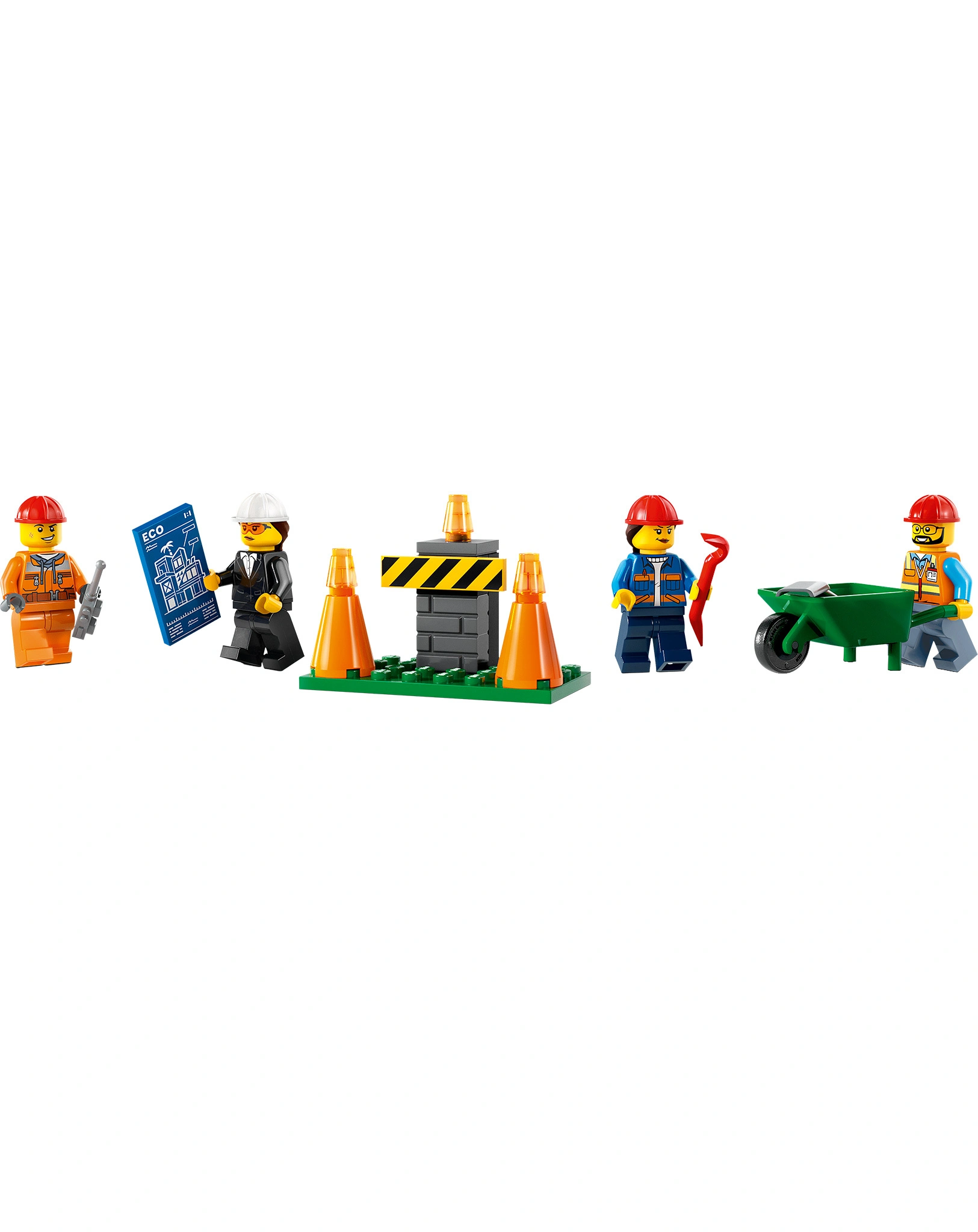 LEGO® City 60391 Baufahrzeuge und Kran mit Abrissbirne