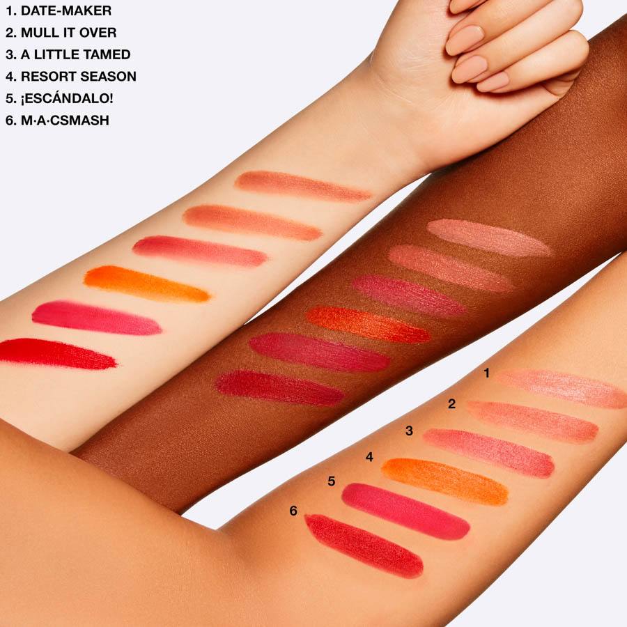 MAC Powder Kiss Liquid Lipcolour 06 A Little Tamed 5ml