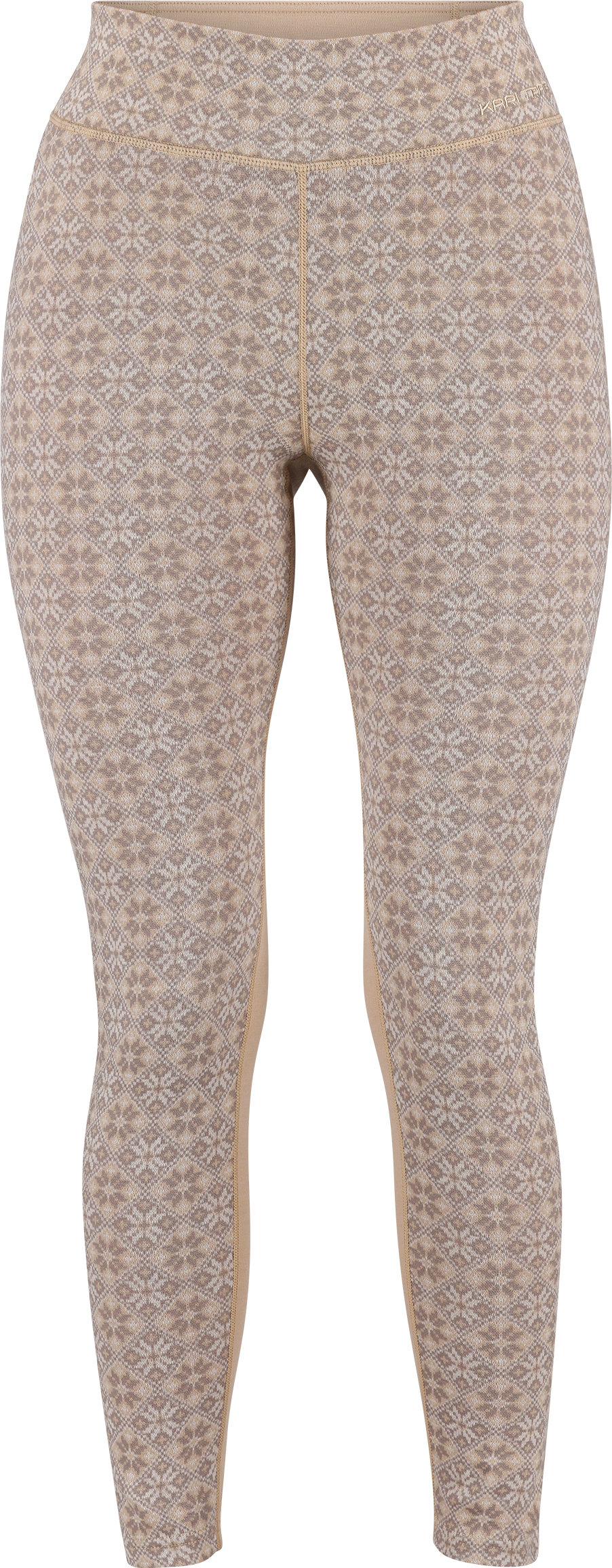 Rose Light High Waist Pants Dame Oat Beige