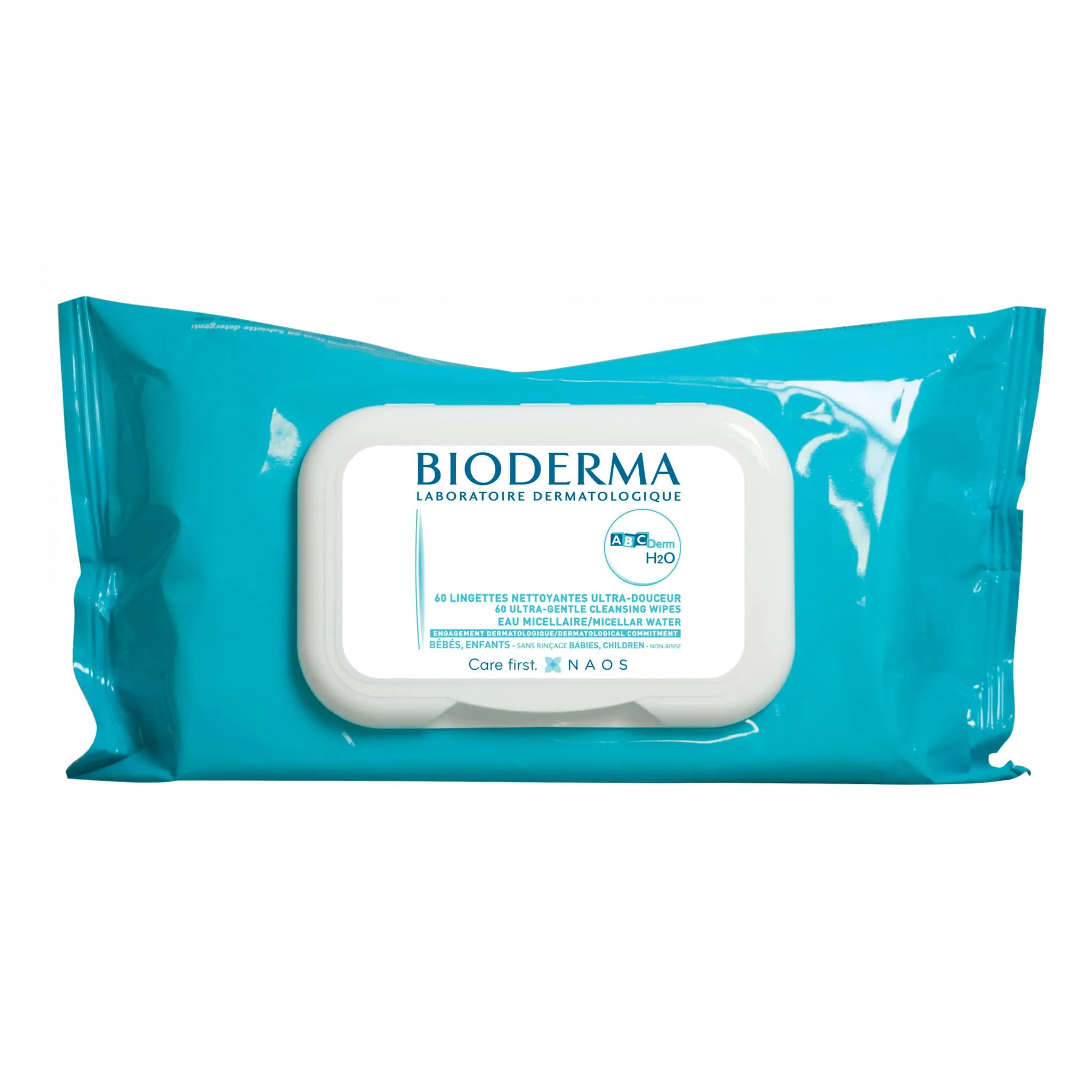 Bioderma ABCDerm H2O Lingettes (60)