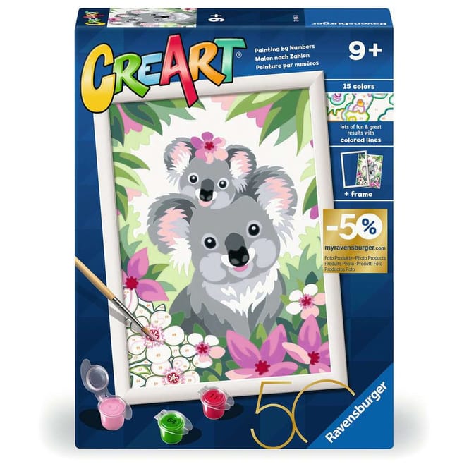 Malen nach Zahlen - CREART® - Koala Cuties - Limited Edition