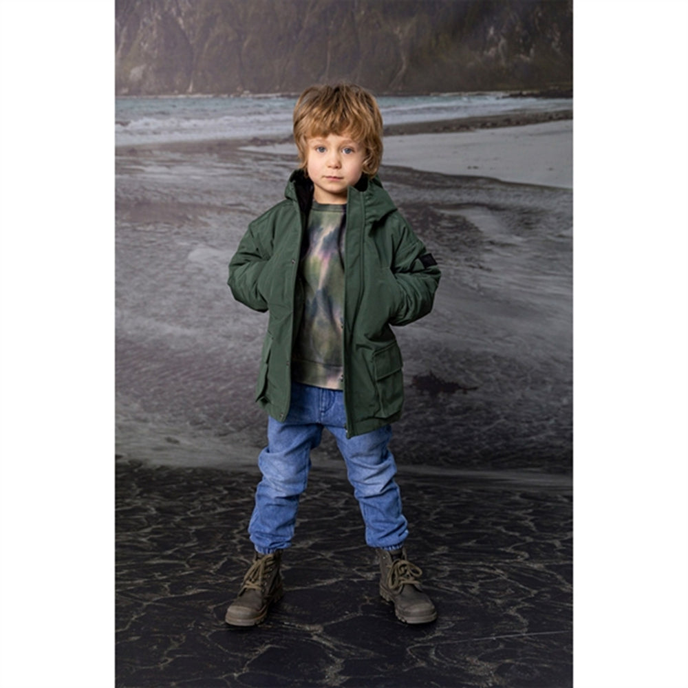 Køb Finger In The Nose Hubert Wood Cream Tie & Dye Sweatshirt