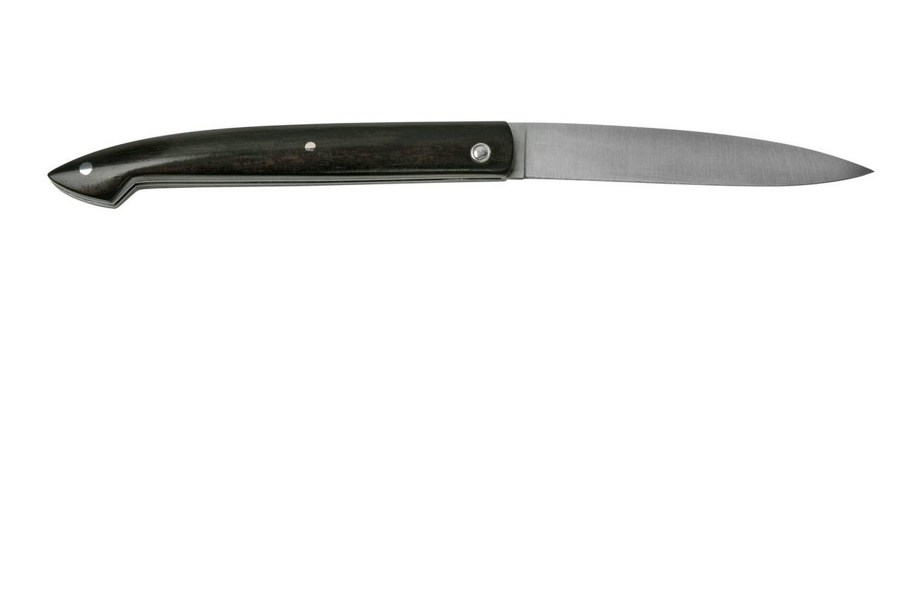 Laguiole en Aubrac Capucin Ebony L0510CEBI ebbenhout, zakmes, 10 cm