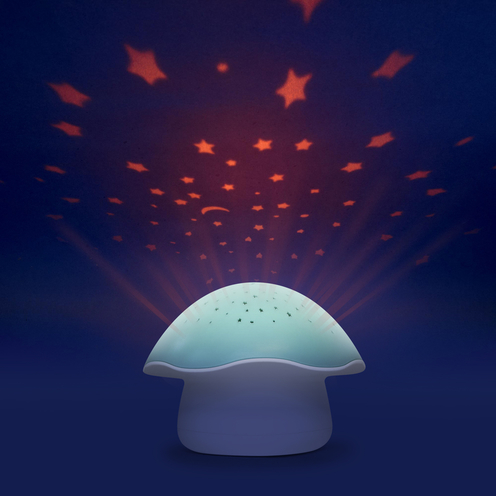 Projecteur d'étoiles Champignon Bleu - PABOBO