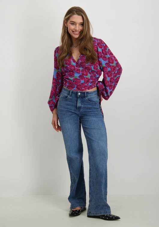Red Button Jeans Colette stone used SRB4334A SS25