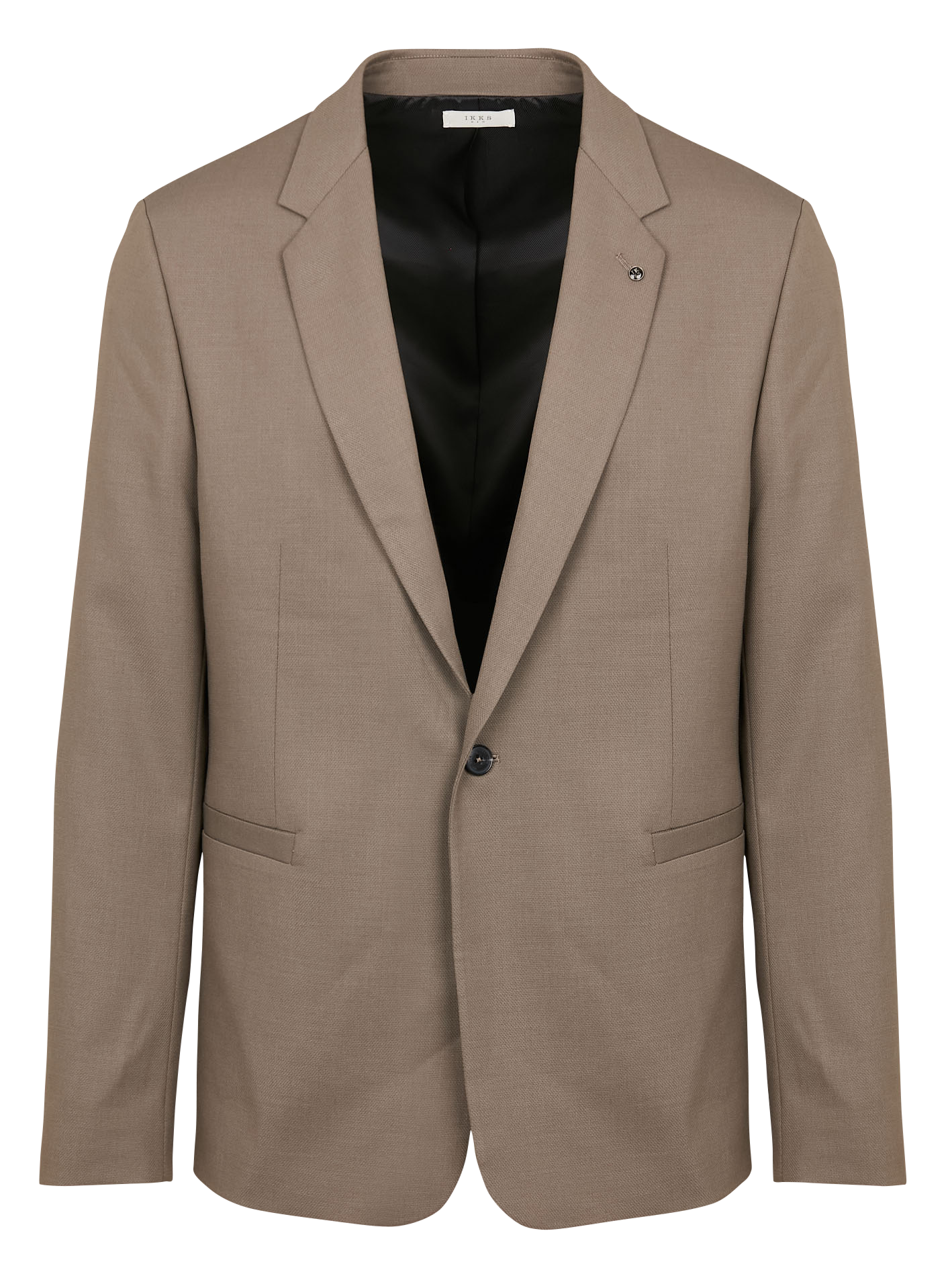 Veste de blazer droite | Marron
