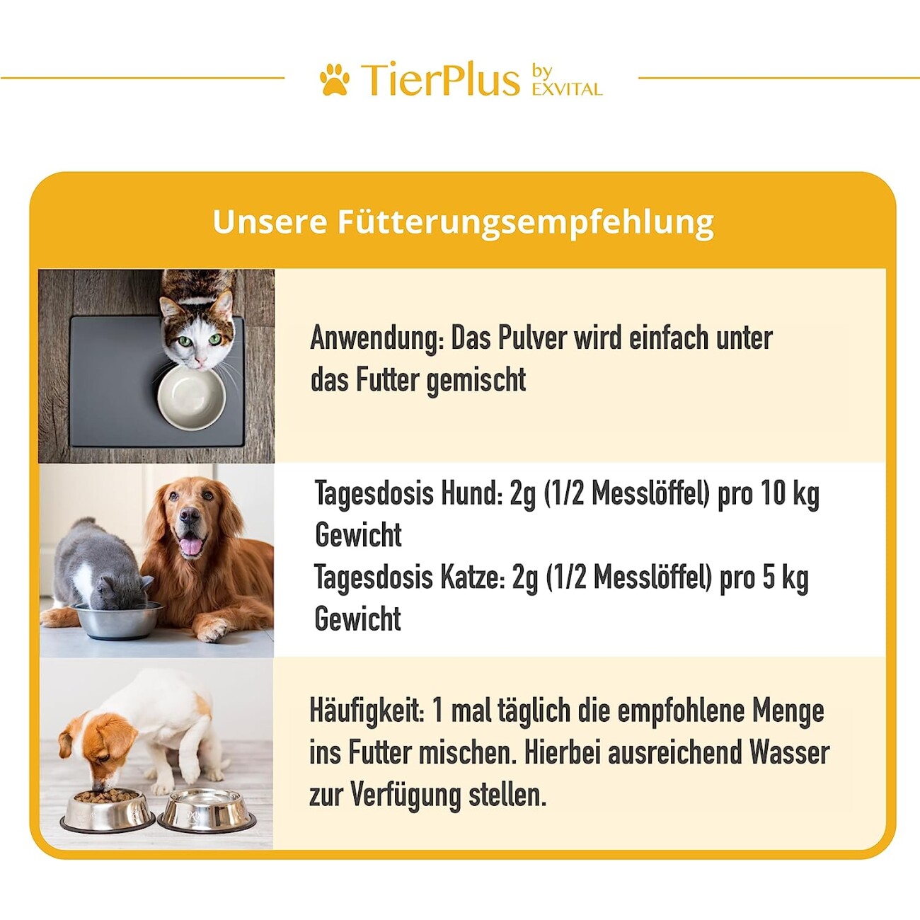 TierPlus ® Darm Aktiv Pulver Probiotika