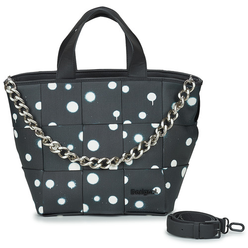 Desigual - NEW SPLATTER VALDIVIA - Noir/Blanc