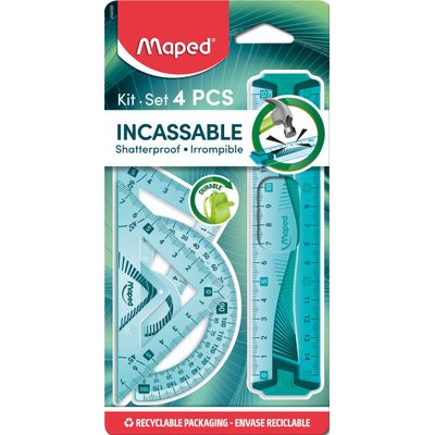 Maped - Mini kit de traçage 4 pièces