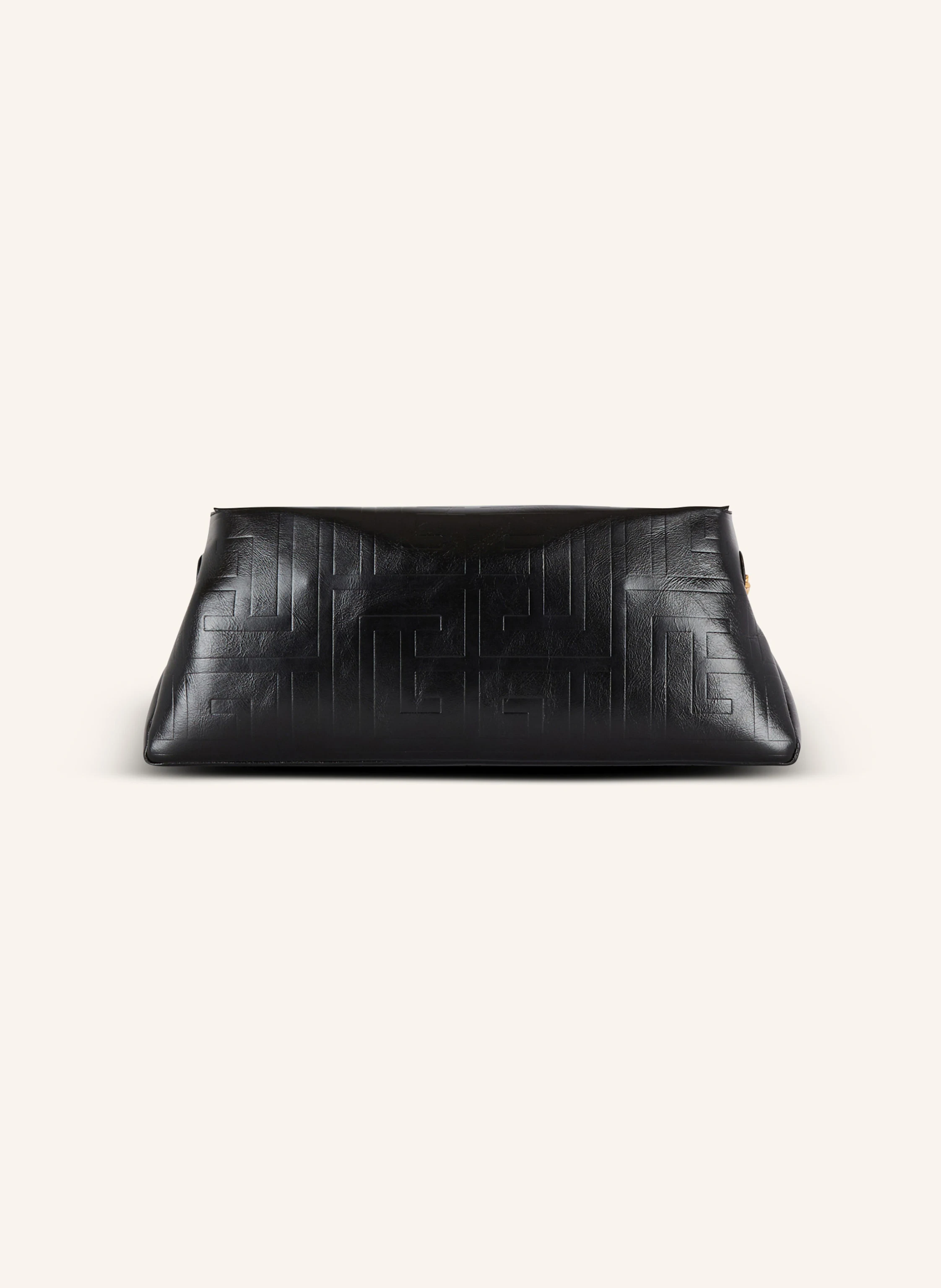 BALMAIN Clutch 1945 Soft aus Kalbsleder mit Monogramm