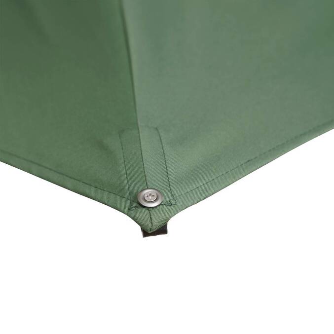 Parasol déporté rectangulaire ÉQUADOR Vert olive