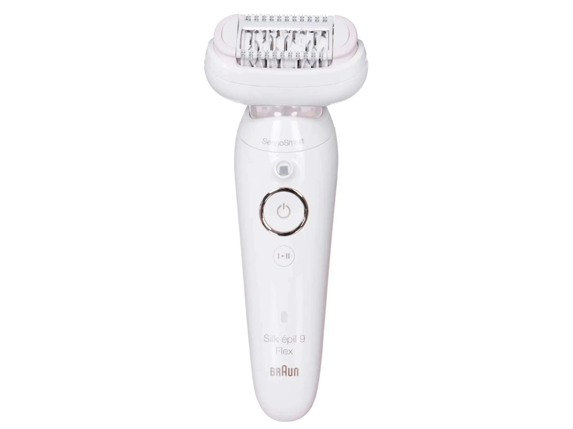 Braun Silk-épil 9 Flex 9-030 3D, Lyserød, Hvid, 40 pincetter, MicroGrip, Armhule, Bikini, 0,5 mm, Batteri
