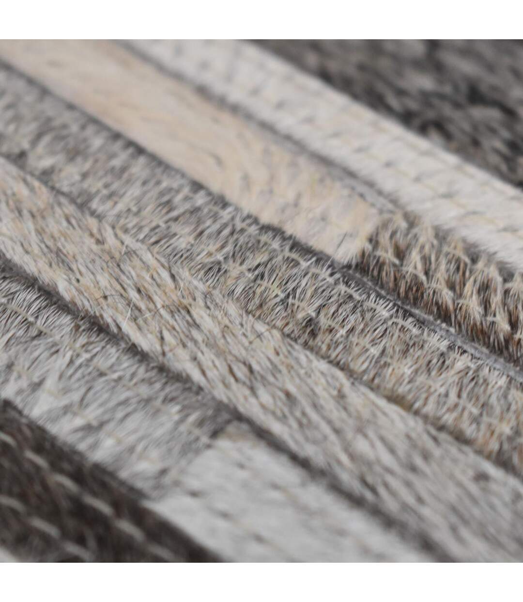 Tapis salon LITTLELINE en peau de bête Fait main