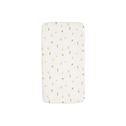 Drap housse jersey 60x120cm Jungle jambo - Multicolor - JOLLEIN
