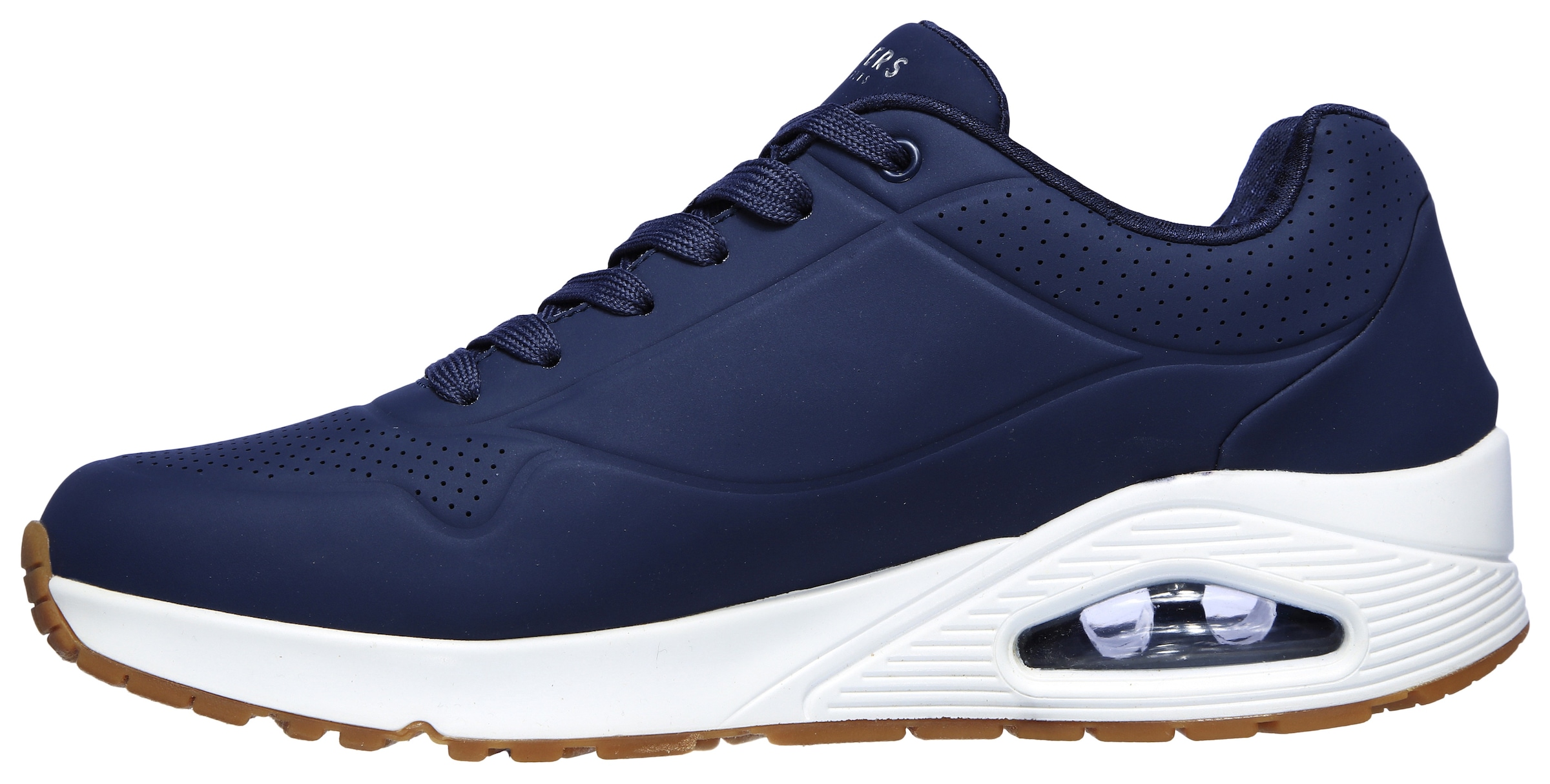 Skechers Sneaker »Uno - Stand on Air«  Freizeitschuh, Halbschuh, Schnürschuh mit Air-Cooled Memory Foam