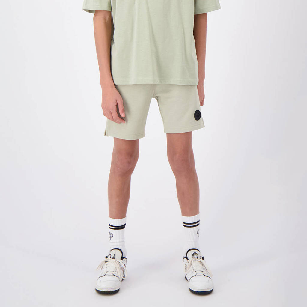 BLACK BANANAS regular fit sweatshort groen