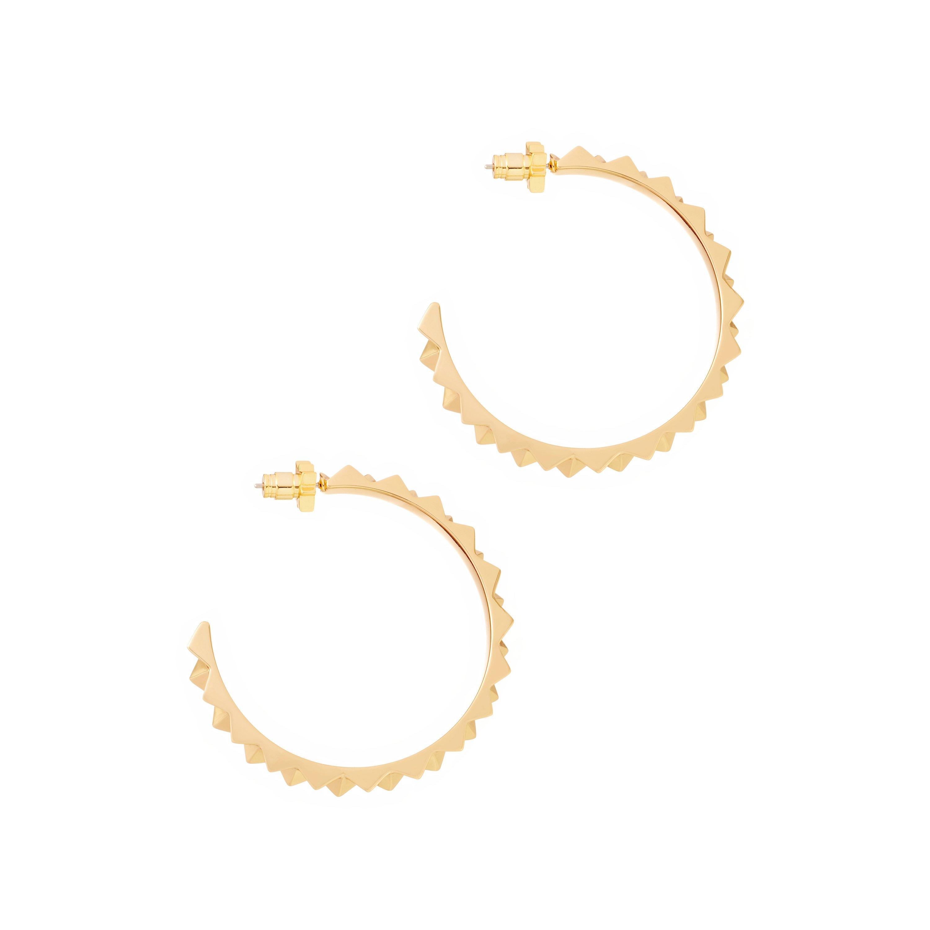 All We Are Sobek Hoop Earrings