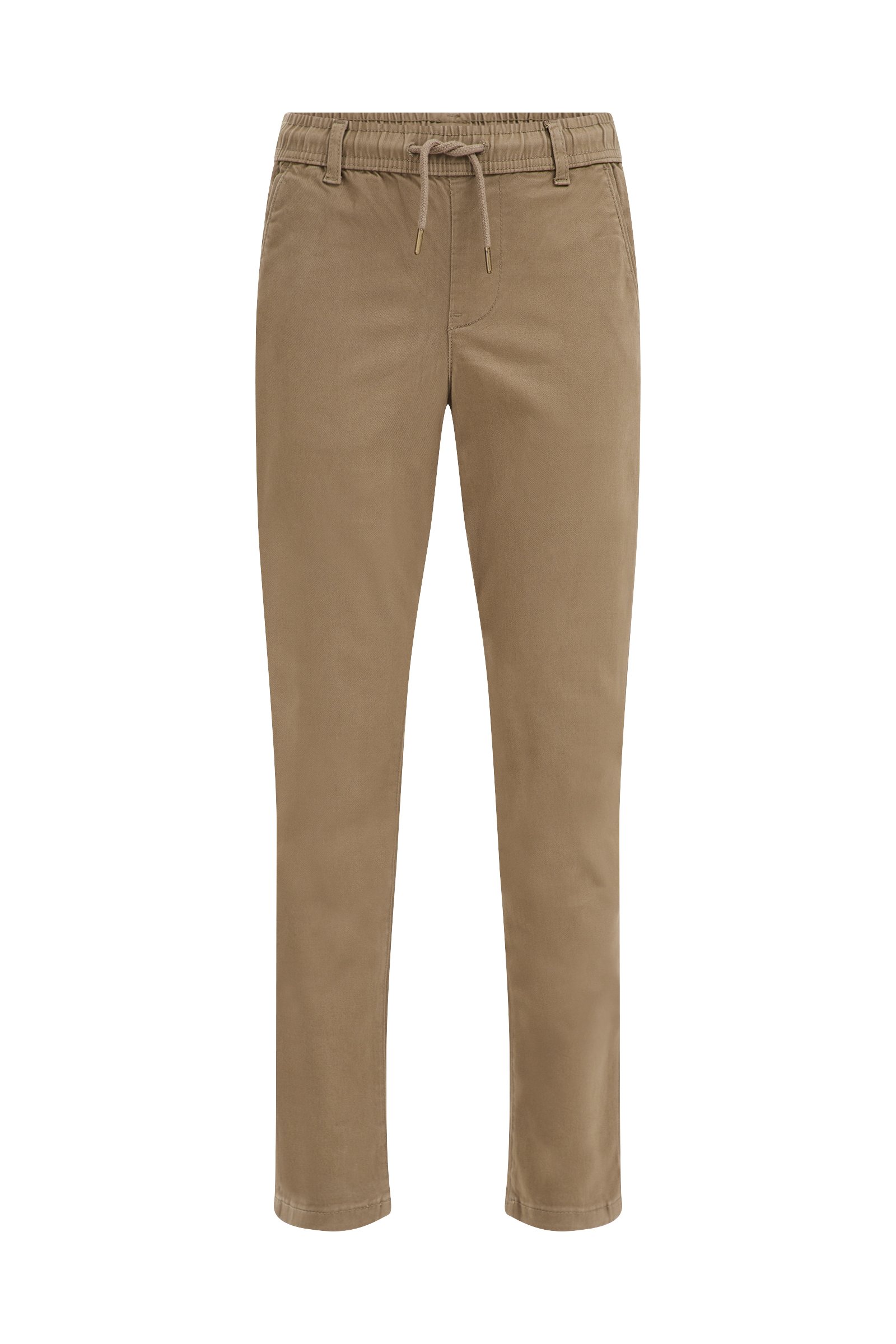 Jongens regular fit chino WE Fashion Bruin