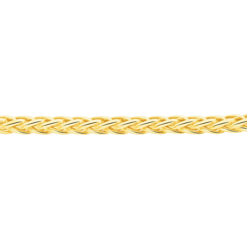 Bracelet Jayna Maille Palmier Or Jaune