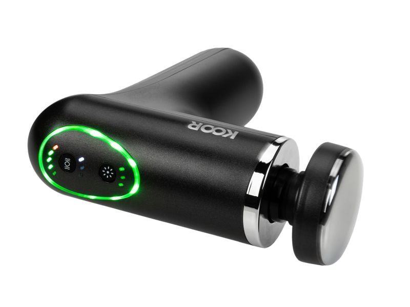 KOOR Massage Pistole Caalda Mini Massage Gun mit Wärmefunktion zur Unterstützung der Regenerationszeiten