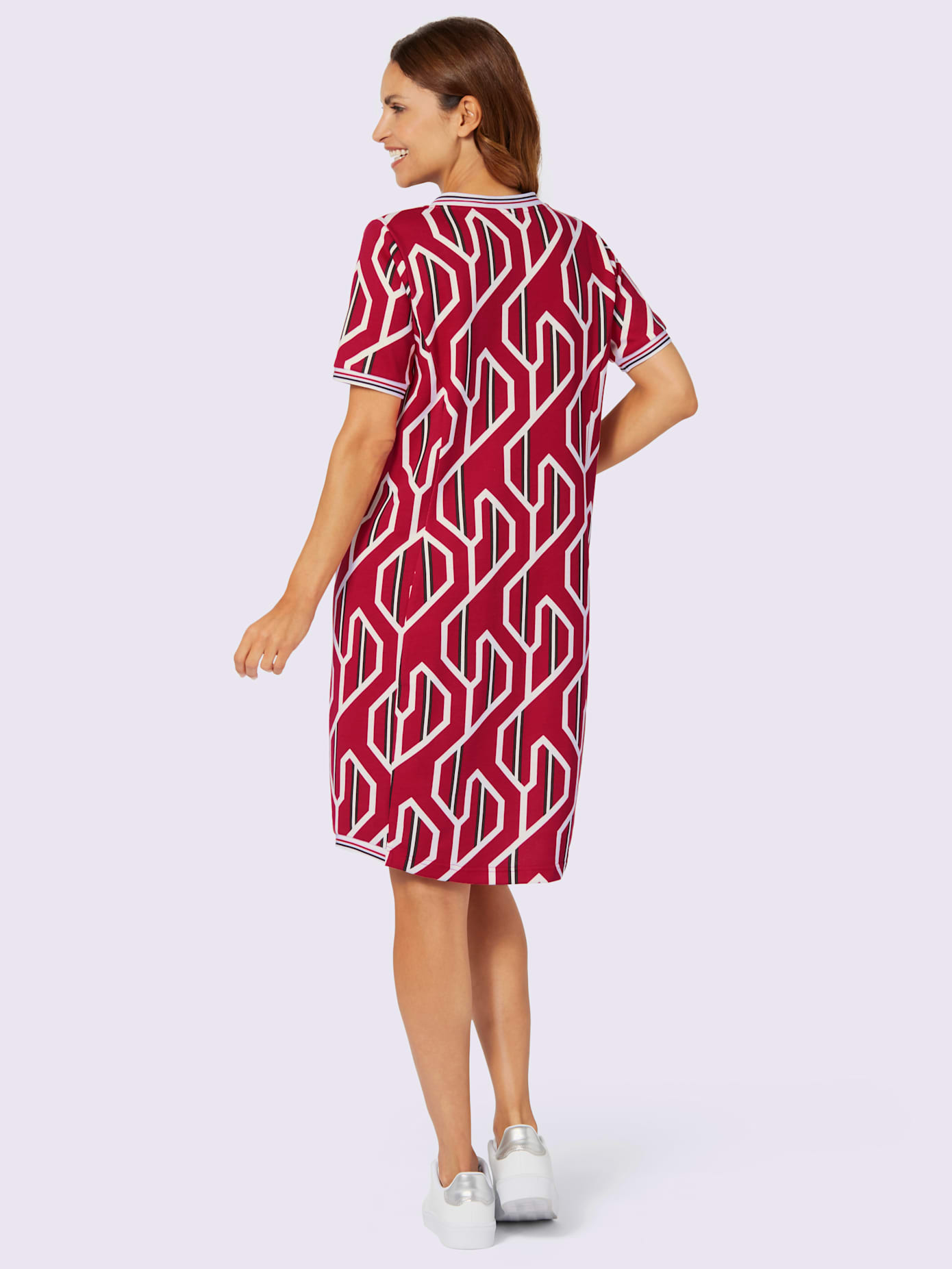 Robe en jersey coupe affinante