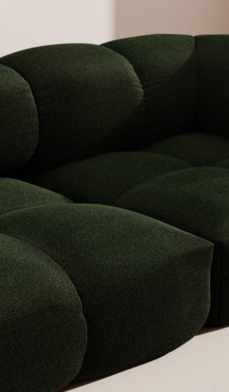 Objekte unserer Tage Sander 2,5-zits bank Midnight Blue