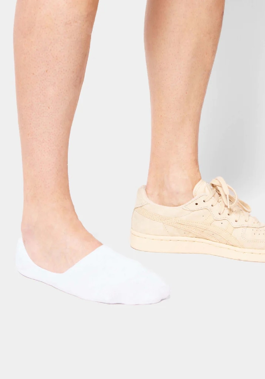 DillySocks 3er-Pack Invisible Sneakersocken Hidden Snow White
