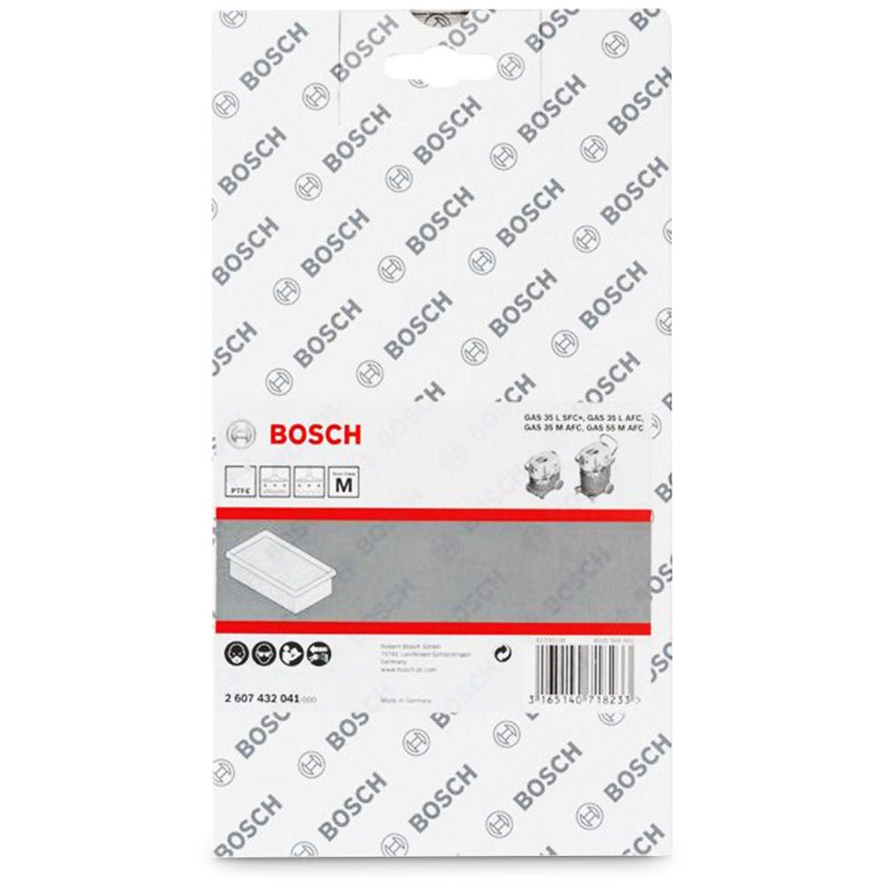 BOSCH Flat Pleated Vacuum Filter 2607432041
