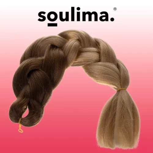 Syntetisk hår ombre fletter Soulima 23579