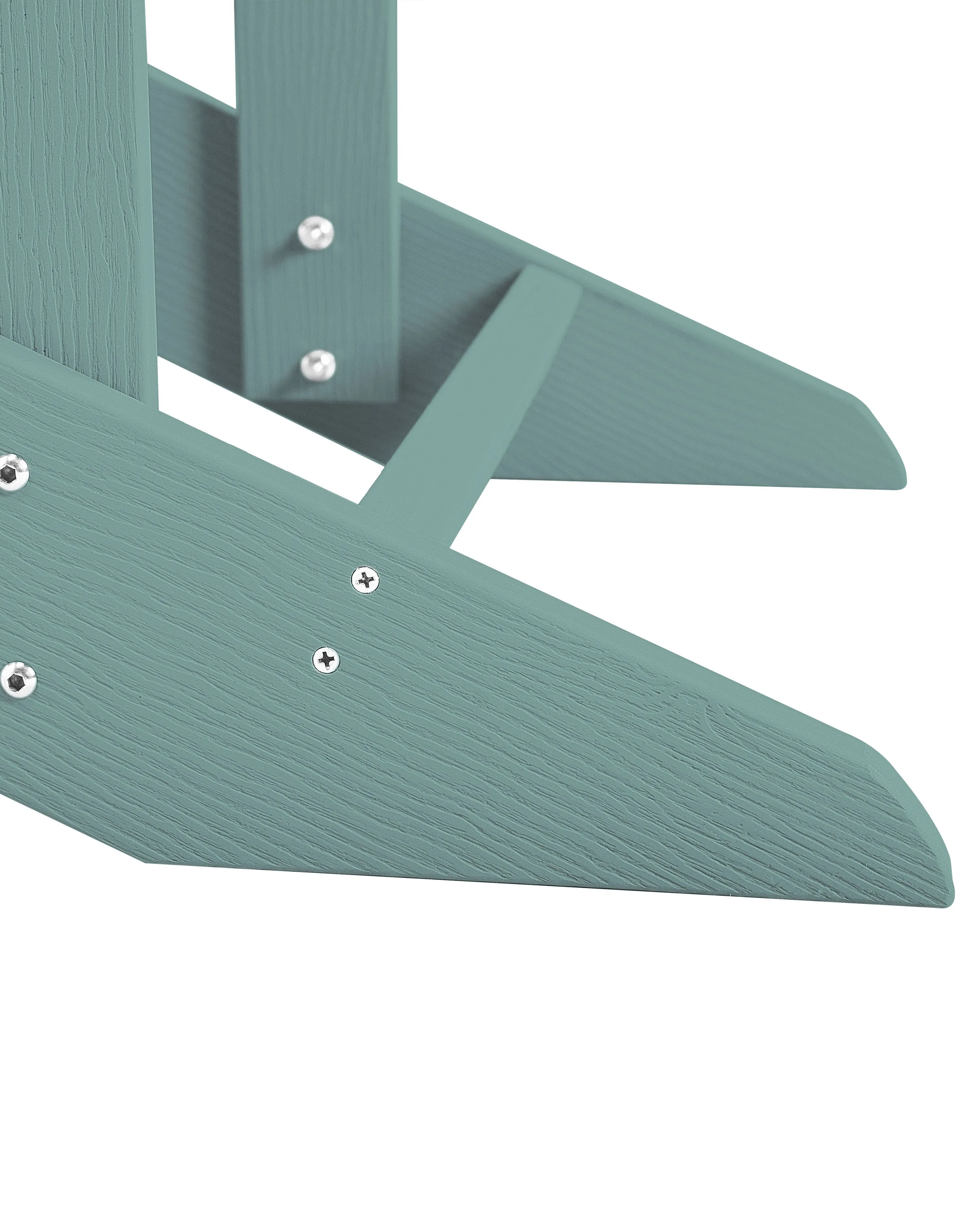 Tuinstoel ADIRONDACK met voetenbank Turquoise