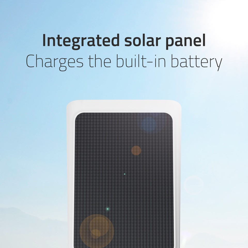 Hombli - Smart Solar Cam 2K, Hvid