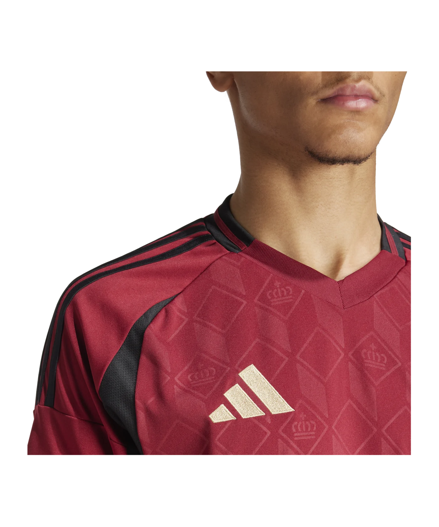 adidas Belgien Trikot Home EM 2024 Rot