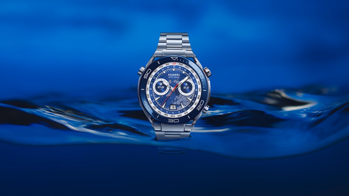 Huawei Watch Ultimate (Colombo-B29), Steel-color Zircon