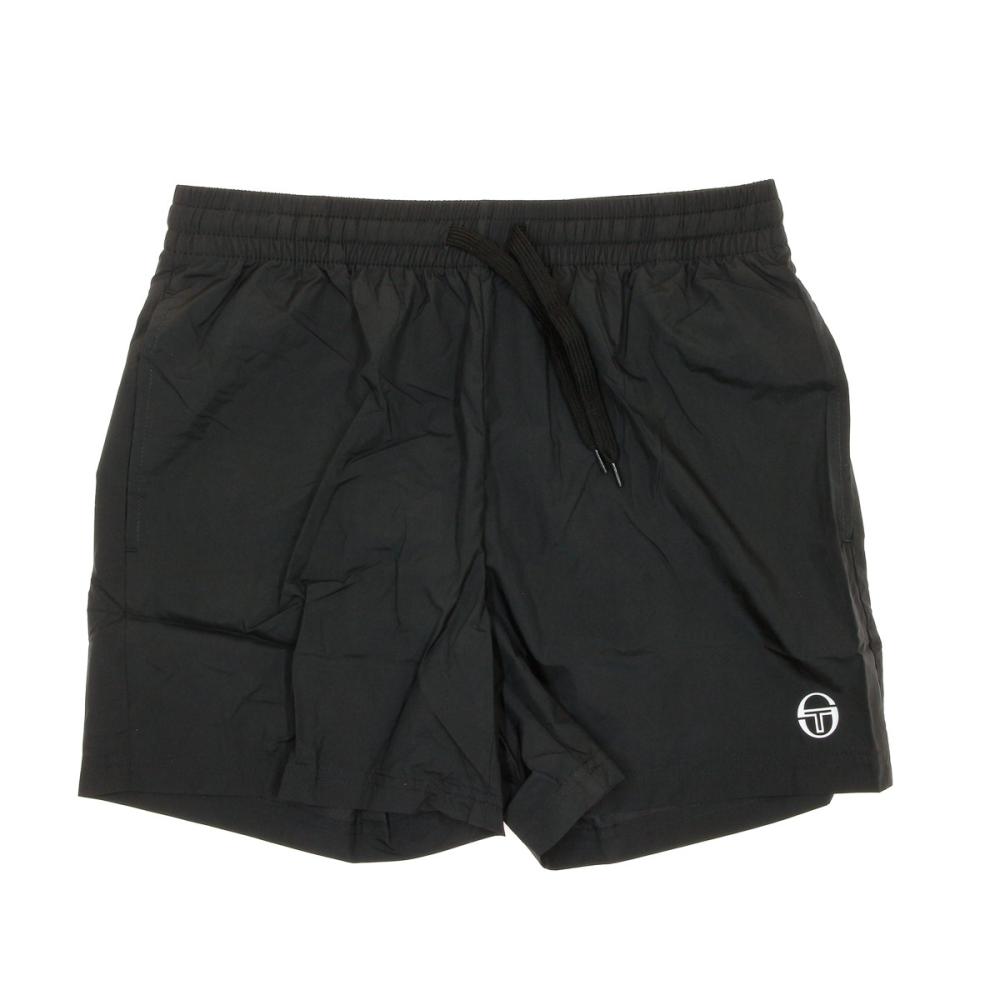Sergio Tacchini Short De Bain Noir/Blanc Homme Sergio Tacchini Swim