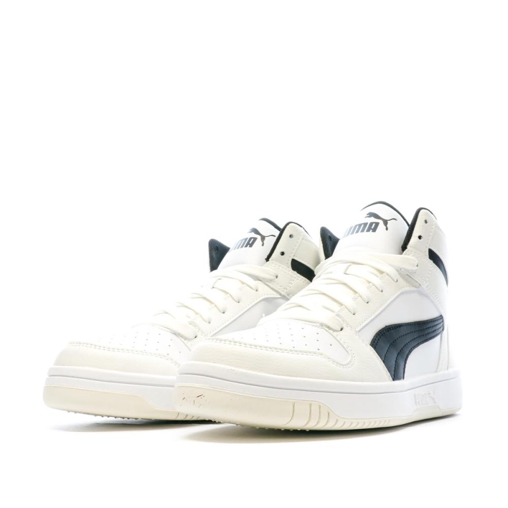 Puma Baskets Blanches Homme Puma Rebound