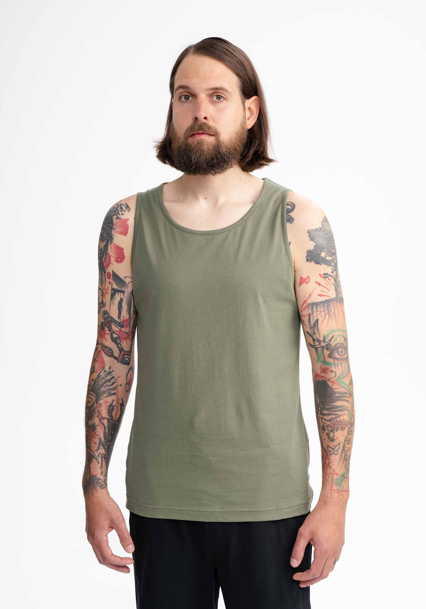Mela Tank Top Chetan Thymian