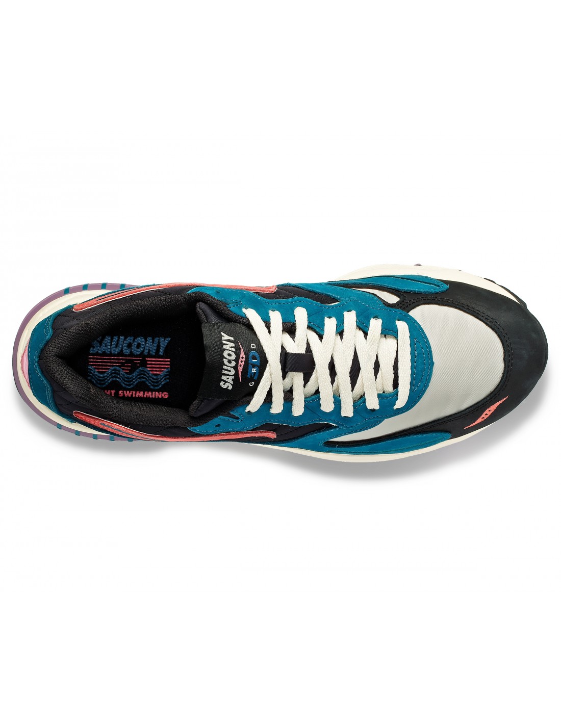 saucony Sneakers homme 3d grid hurricane midnight swimming
