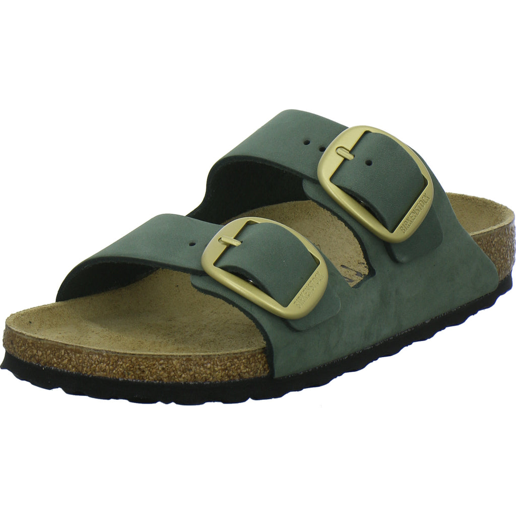 Birkenstock Pantoletten Damen Arizona Big Buckle oliv