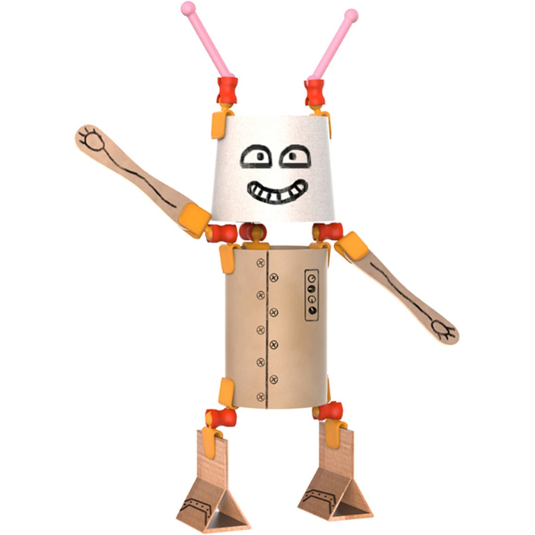 Toyi bouwpakket arts and crafts robot