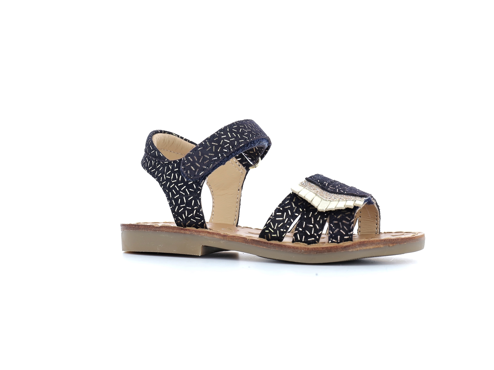 Shoopom-HAPPY IVY Nubuck Bleu or