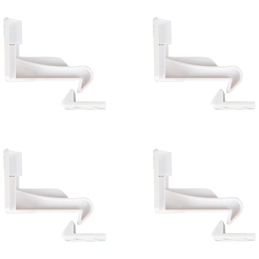 Bloque porte placard/tiroir Nobobo - 4 pièces - Ecru