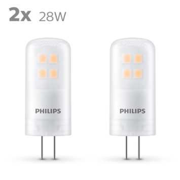 Philips LED capsule G4 2.7W 2 stuks niet dimbaar