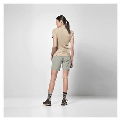 T-Shirt Technique Femme Salewa Puez Dry Beige