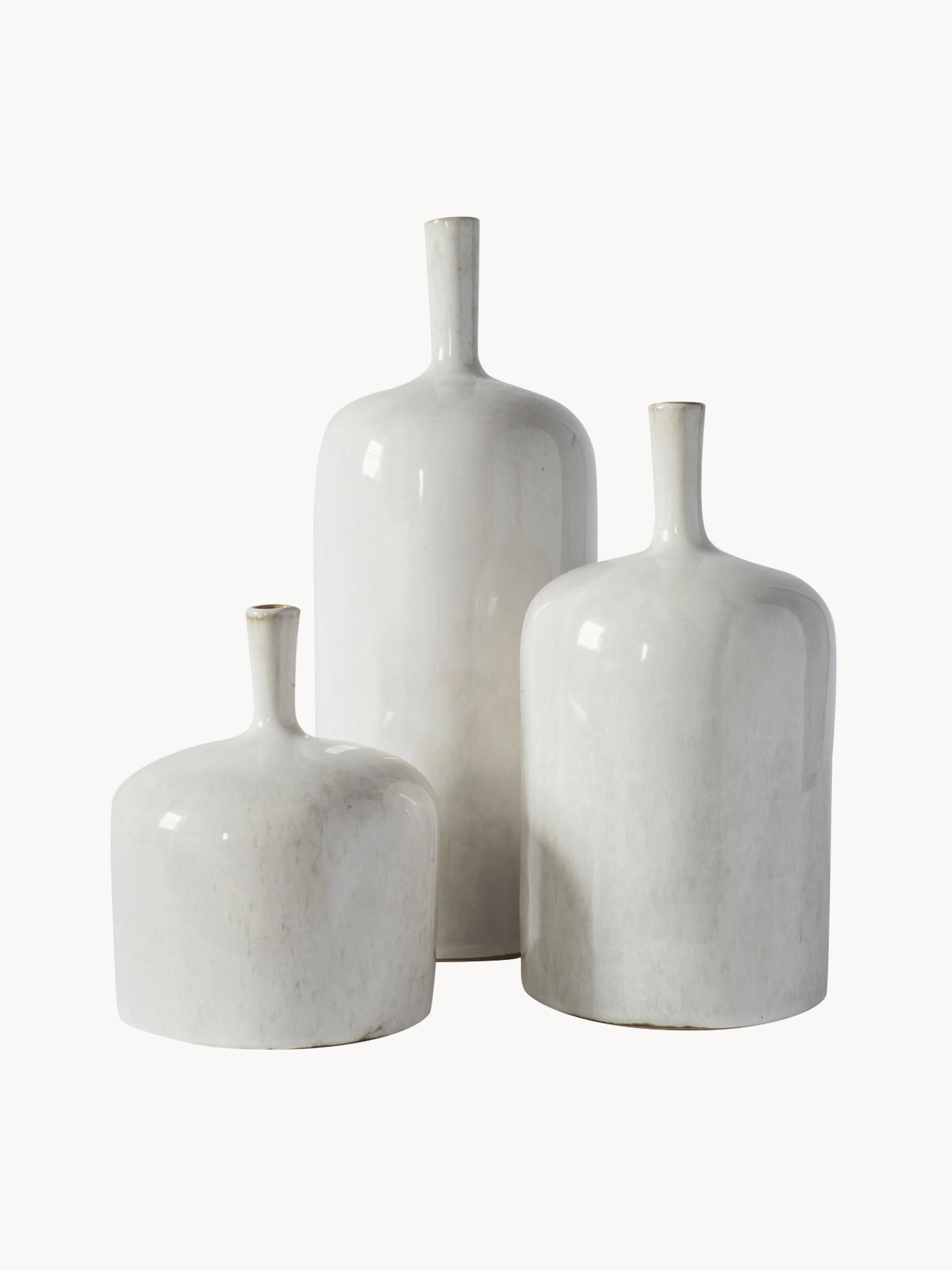 Flessenvazen Vormark, set van 3