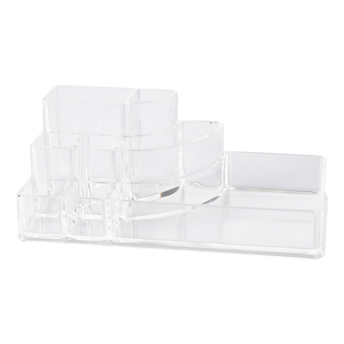 My Home Kosmetik Organizer aus Kunststoff transparent