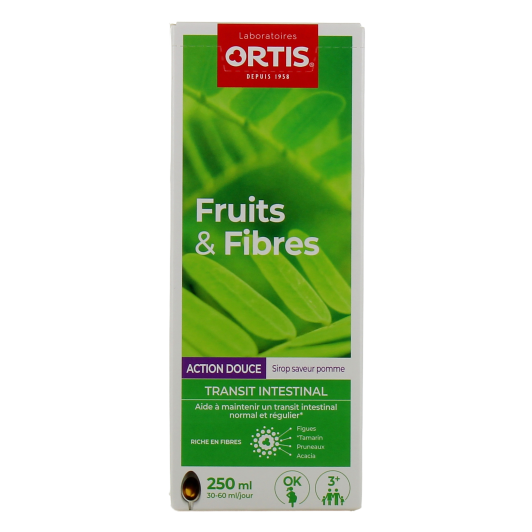 Ortis Fruits et Fibres Action Douce - Transit intestinal régulier