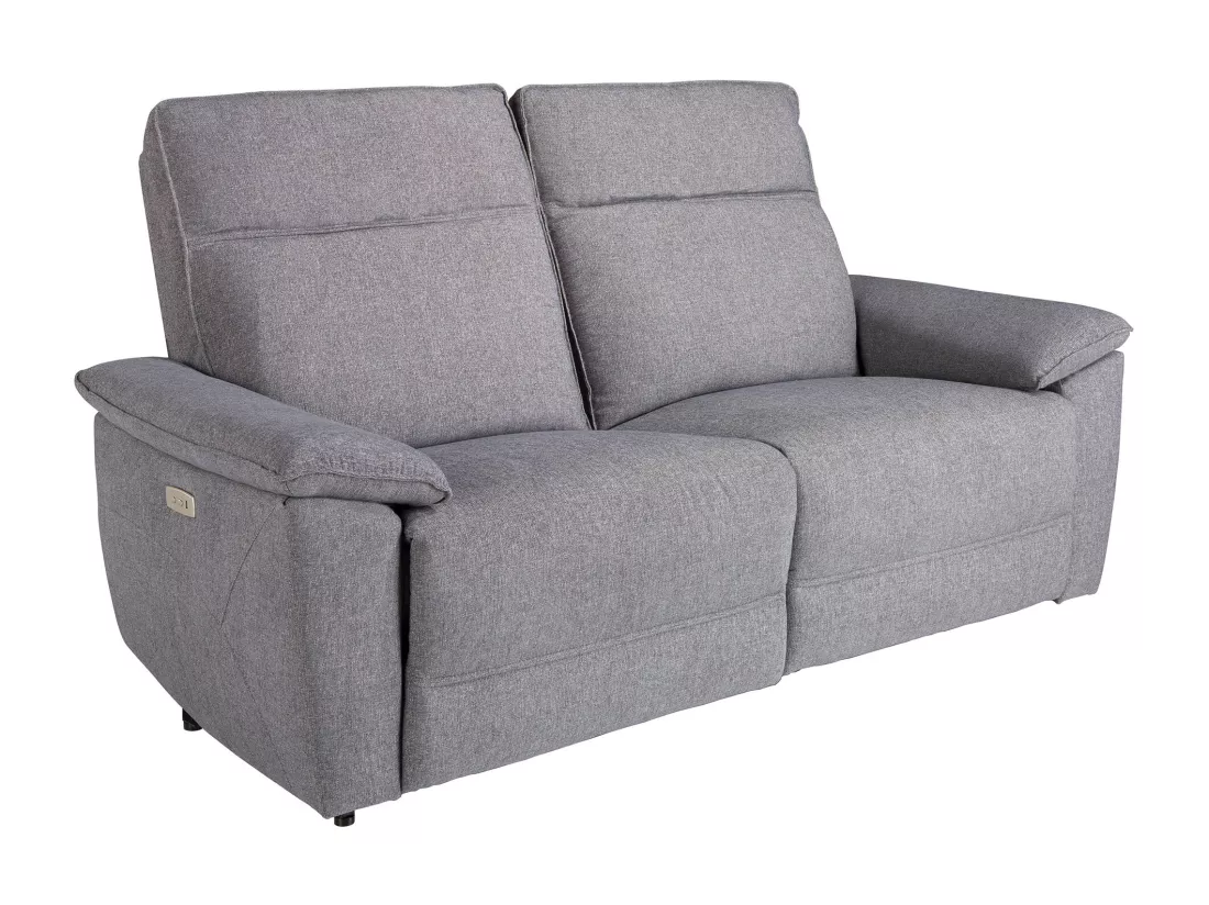 Canapé 3 places en tissu gris 6192 ANGEL CERDA